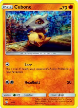 Cubone - 7/12 (007/012) — card price