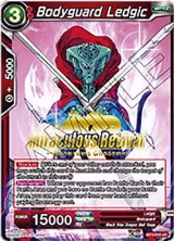 Bodyguard Ledgic (Shenron's Chosen Stamped) (BT3-015), Tournament Promotion Cards — DB Super card price