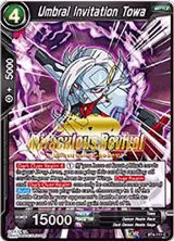 Umbral Invitation Towa (Shenron's Chosen Stamped) (BT4-111), Tournament Promotion Cards — DB Super card price