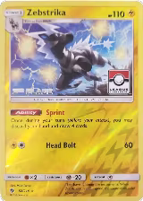 Zebstrika - 82/214 (League Challenge) [2nd Place] (082/214), League & Championship Cards — Pokémon card price