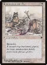 Tundra Wolves (French) - "Loups de la toundra" — card price