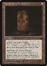 Bronze Tablet (Italian) - "Tavoletta di Bronzo" — card price