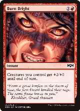 Burn Bright (93) — card price