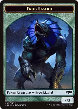 Frog Lizard Token (6), Ravnica Allegiance — Magic card price
