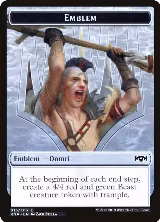 Emblem - Domri, Chaos Bringer (13) — card price