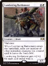 Lumbering Battlement (15) — card price