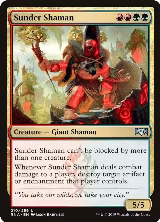 Sunder Shaman (210) — card price