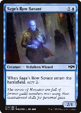 Sage's Row Savant (49) — card price