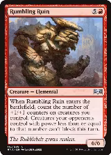 Rumbling Ruin (112) — card price