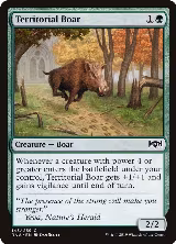 Territorial Boar (145) — card price