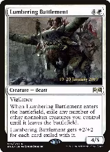 Lumbering Battlement (15) — card price