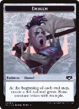Emblem - Domri, Chaos Bringer (3) — card price