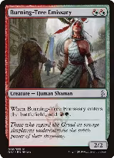 Burning-Tree Emissary (88) — card price