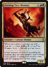 Burning-Tree Shaman (89) — card price