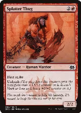 Splatter Thug (58) — card price