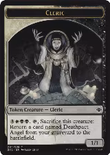 Cleric // Treasure Double-Sided Token (4 // 12) — card price
