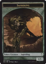 Saproling // Wurm Double-Sided Token (7 // 8) — card price