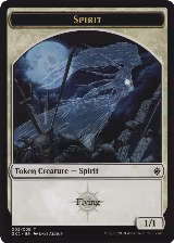 Spirit (002) // Spirit (010) Double-Sided Token (2 // 10) — card price