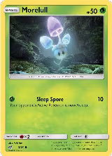 Morelull (Holo Common) (3/18), Detective Pikachu — Pokémon card price