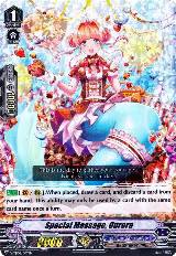 Special Message, Ourora (RRR Foil) (V-TD08/007EN) — card price