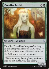 Paradise Druid (171), War of the Spark — Magic card price