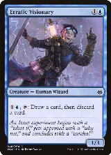 Erratic Visionary (48) — card price