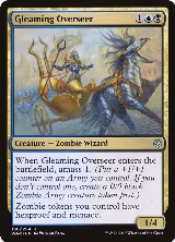 Gleaming Overseer (198), War of the Spark — Magic card price