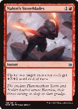 Nahiri's Stoneblades (139) — card price