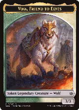 Voja, Friend to Elves Token (17) — card price