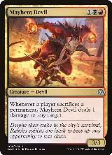 Mayhem Devil (204), War of the Spark — Magic card price