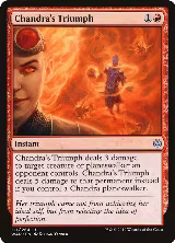 Chandra's Triumph (121) — card price