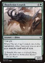 Thundering Ceratok (179) — card price