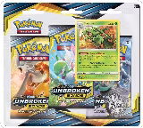 Unbroken Bonds 3 Pack Blister [Sceptile], SM - Unbroken Bonds — Pokémon card price
