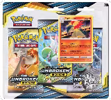 Unbroken Bonds 3 Pack Blister [Typhlosion], SM - Unbroken Bonds — Pokémon card price