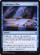 Contentious Plan (46) — card price