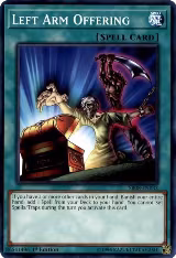Left Arm Offering (SR08-EN033) — card price