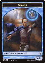 Wizard Token (5) — card price