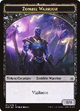Zombie Warrior Token (11) — card price