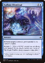 Callous Dismissal (44) — card price
