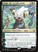 Ajani, the Greathearted (184), Prerelease Cards — Magic card price