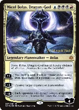 Nicol Bolas, Dragon-God (207), Prerelease Cards — Magic card price