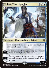 Teferi, Time Raveler (221), Prerelease Cards — Magic card price