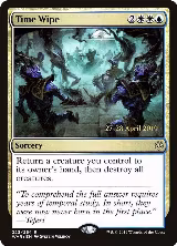 Time Wipe (223), Prerelease Cards — Magic card price