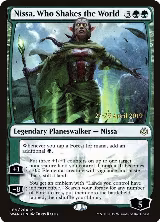 Nissa, Who Shakes the World (169), Prerelease Cards — Magic card price