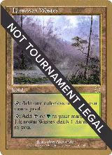 Llanowar Wastes - 2001 Jan Tomcani (APC), World Championship Decks — Magic card price
