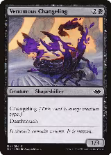 Venomous Changeling (114) — card price