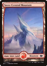 Snow-Covered Mountain (253), Modern Horizons — Magic card price