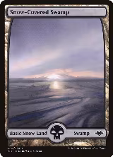 Snow-Covered Swamp (252), Modern Horizons — Magic card price