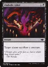 Diabolic Edict (87) — card price