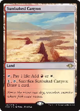 Sunbaked Canyon (247) — card price